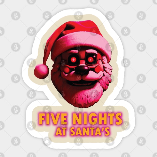 Five Nights at Santa’s Sticker by Rashcek
